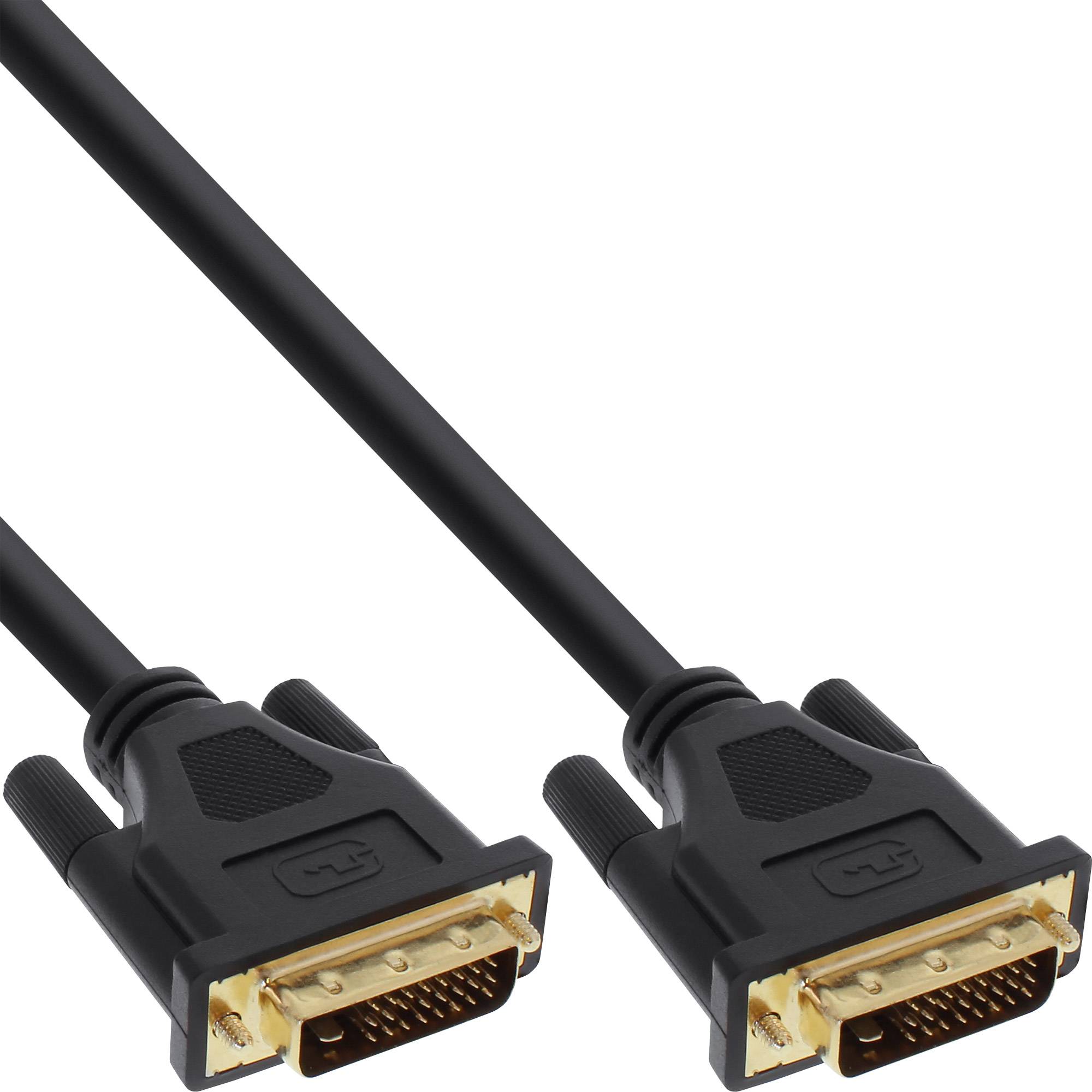 INLINE - DVI-D Anschlusskabel Premium - digital 24+1 ST / ST - Dual Link - 5m