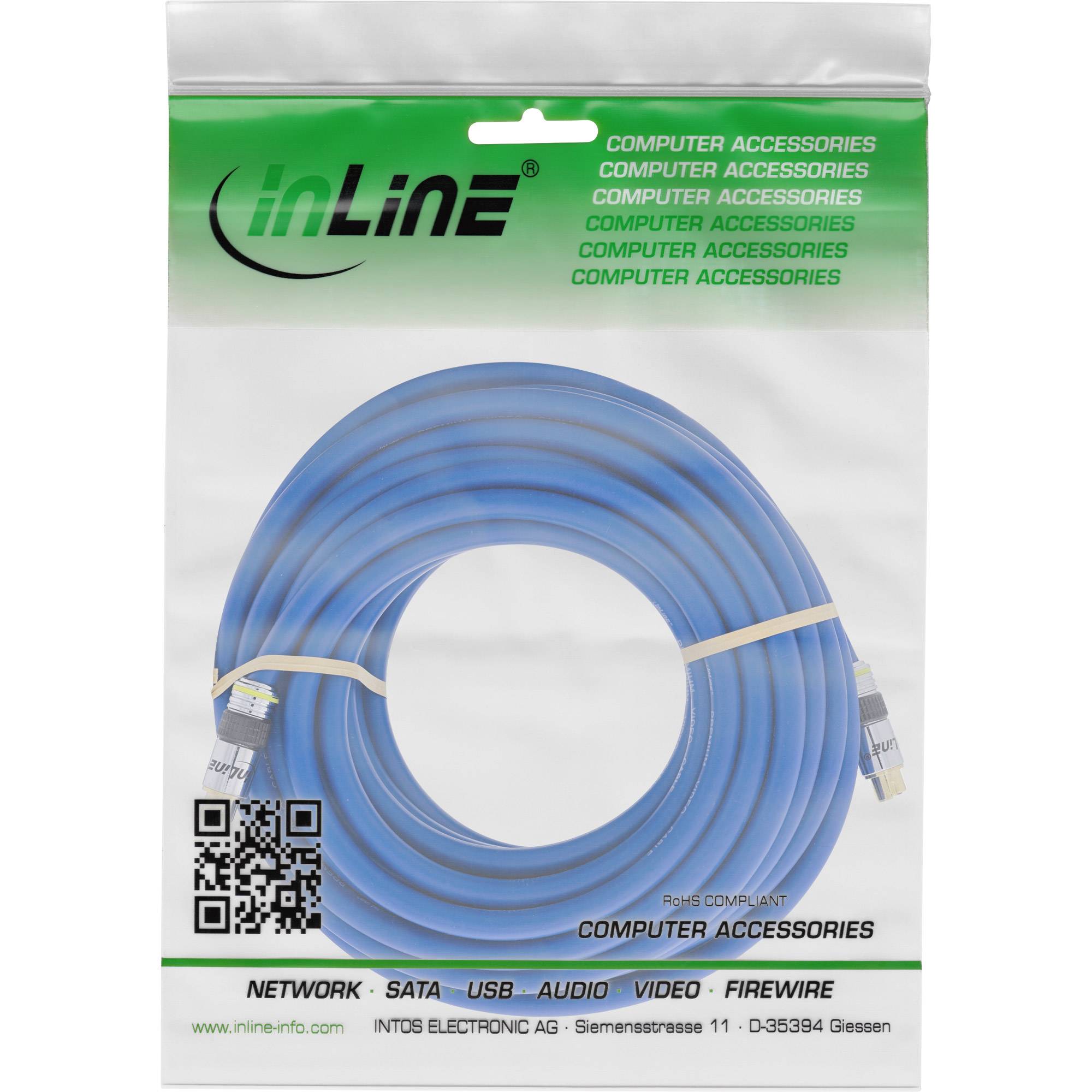 INLINE - S-VHS Kabel - PREMIUM - vergoldete Stecker - 4pol mini DIN ST / ST - 2m
