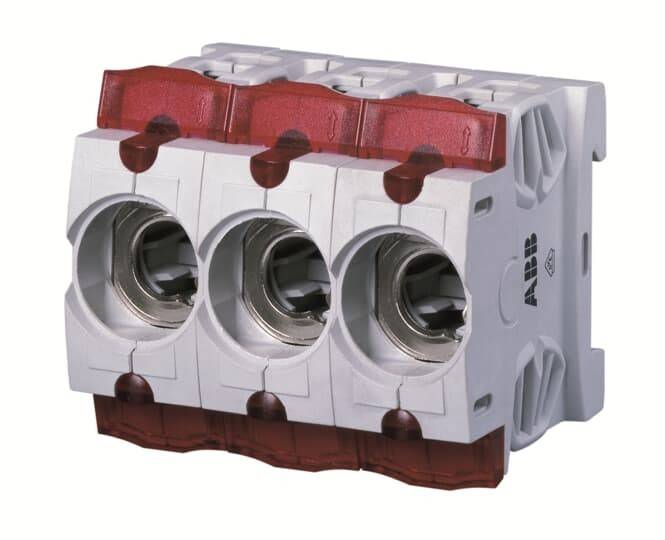 ABB Stotz S&J D0-Sicherungssockel ISS16/3