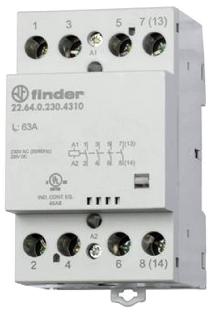 Finder Schütz für Reiheneinbau 22.64.0.024.4710