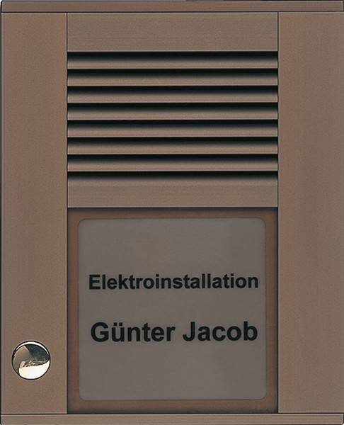 TCS Tür Control Audioaußenstation1-reihig PDS01-EB/04