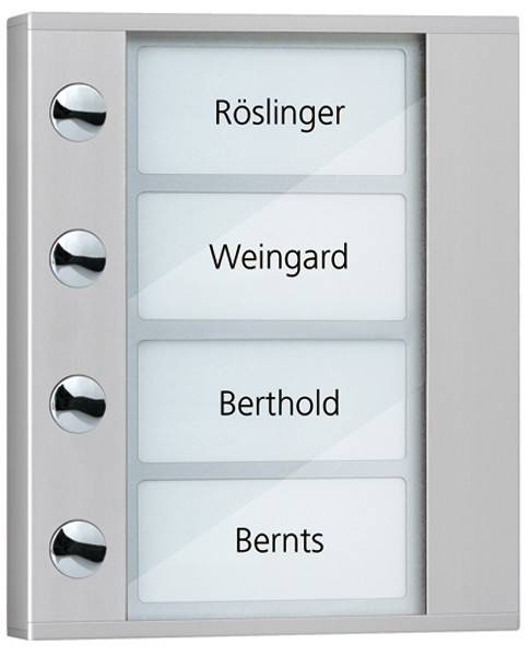 TCS Tür Control Audioaußenstation 1-reihig PDT04-EN/04