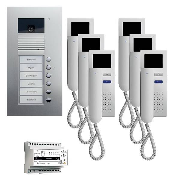 TCS Tür Control Videosprechanlgenset color PVU1660-0010