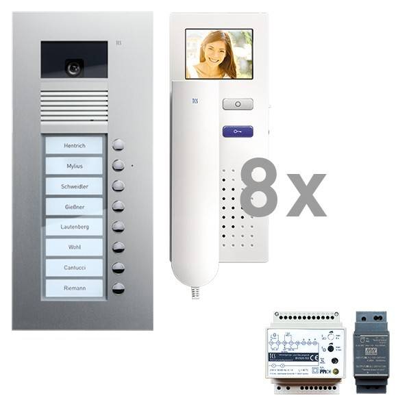 TCS Tür Control Videosprechanlgenset color PVU1680-0010
