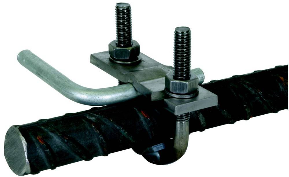 25 Stk. DEHN Bügelklemme BVK1648610FL40BSBSTB