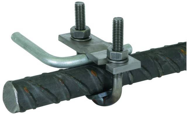 25 Stk. DEHN Bügelklemme BVK1648610FL40BSBSTB