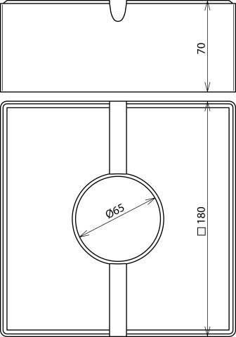 DEHN Betonstein BES46KGSB10 #253301