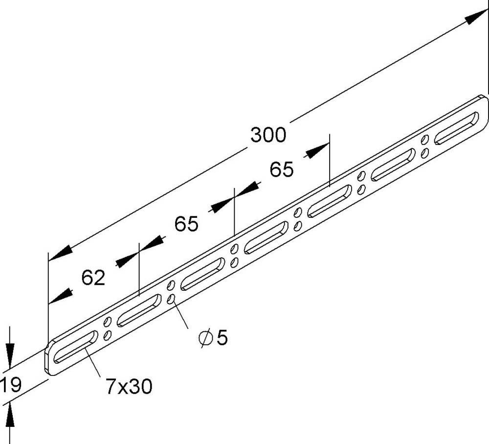 Niedax Verbindungslasche GTVL 300 E3