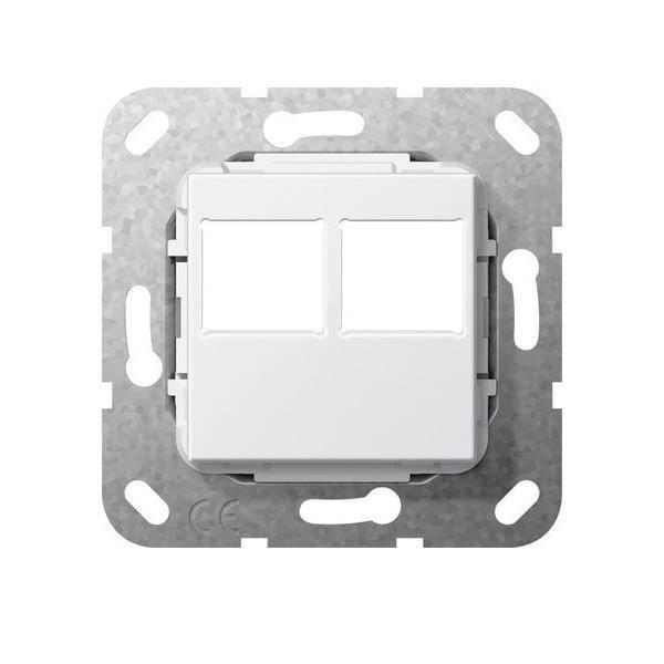 Gira MJ RJ 45 2fach für LexCom 562903