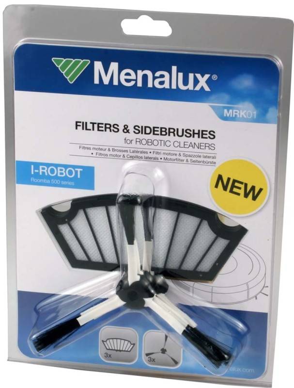 2 Stück Menalux MENA Filter/Bürstenset MRK01 (VE3)