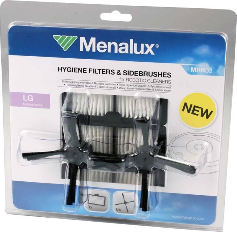 2 Stück Menalux MENA Filter/Bürstenset MRK03 (VE3)