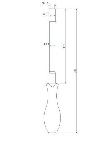 DEHN Drehgriff DGF EKV VI