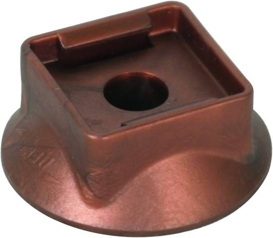 100 Stk. DEHN Kunststoffsockel KS 35 14 B8.5 UVS BR