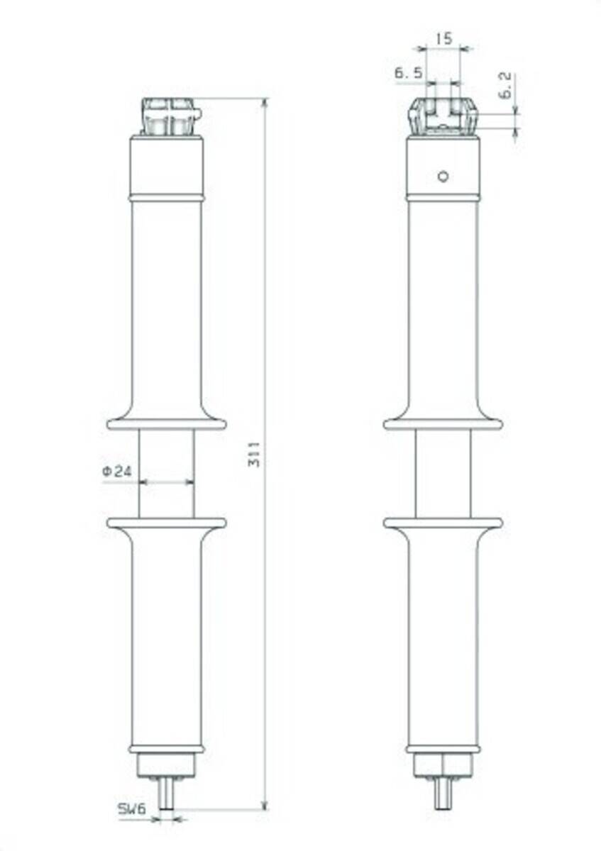 DEHN Erdungsgriff EG 00 4A VI