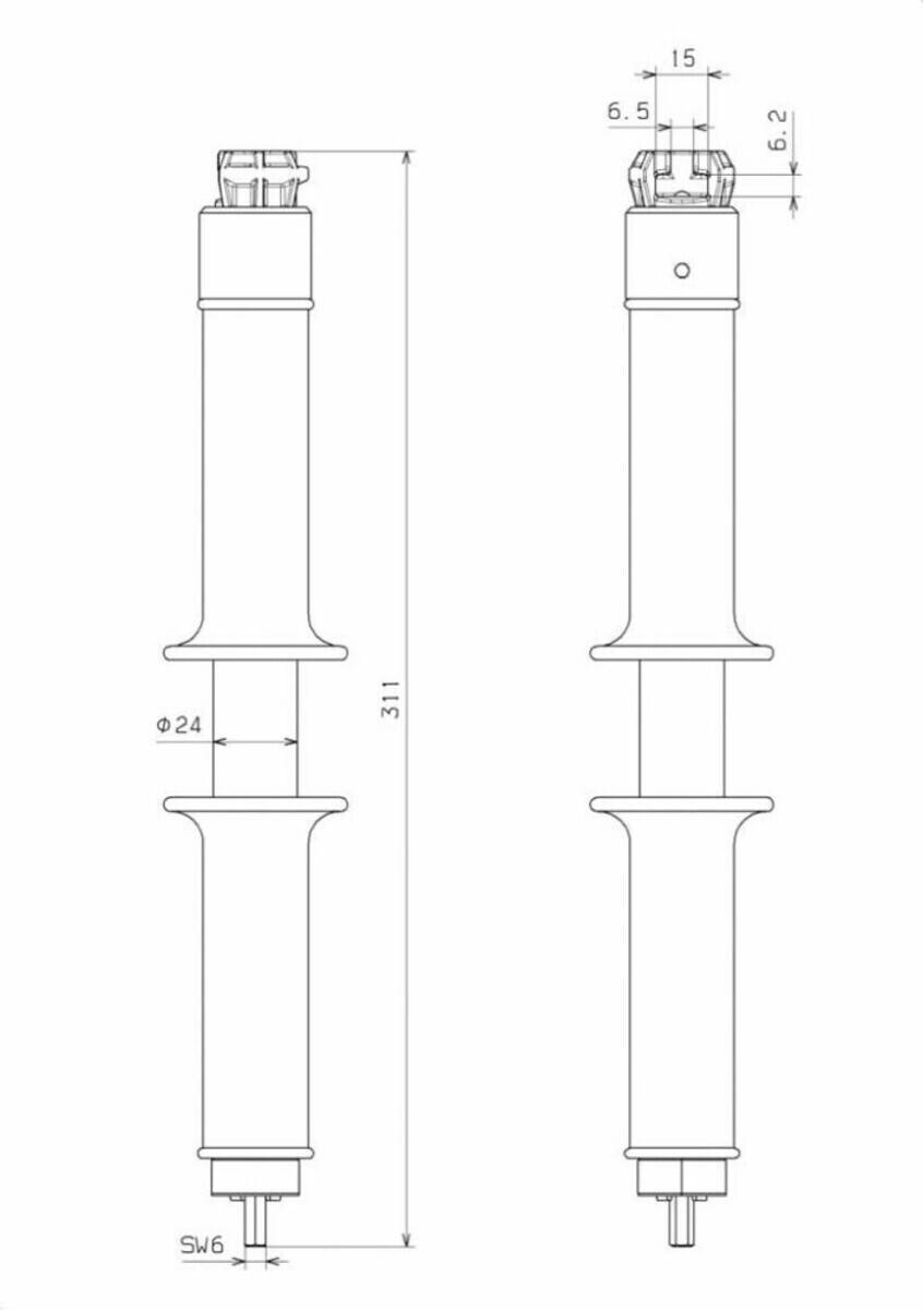 DEHN Erdungsgriff EG 00 4A VI