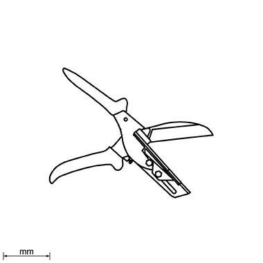 Unex Kabelkanalschere Kabelkanalschere