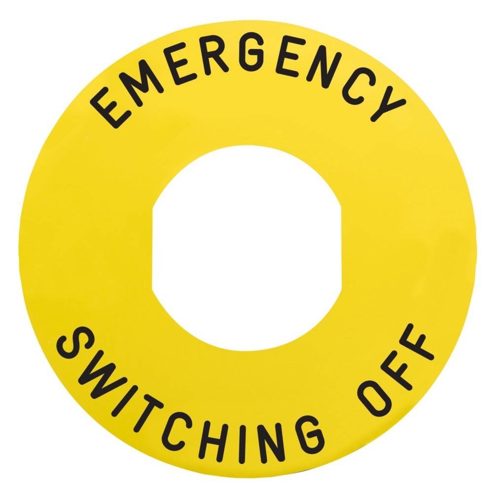 Schneider Electric Schild D60mm ZBY9360