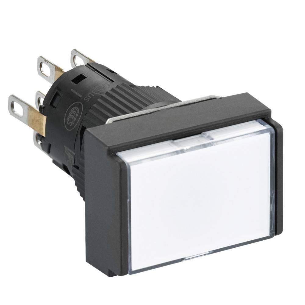 Schneider Electric Leuchtdrucktaster, weiß XB6EDW1B2P