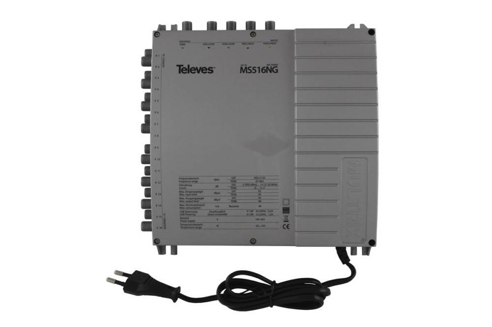 Televes Multischalter MS516NG