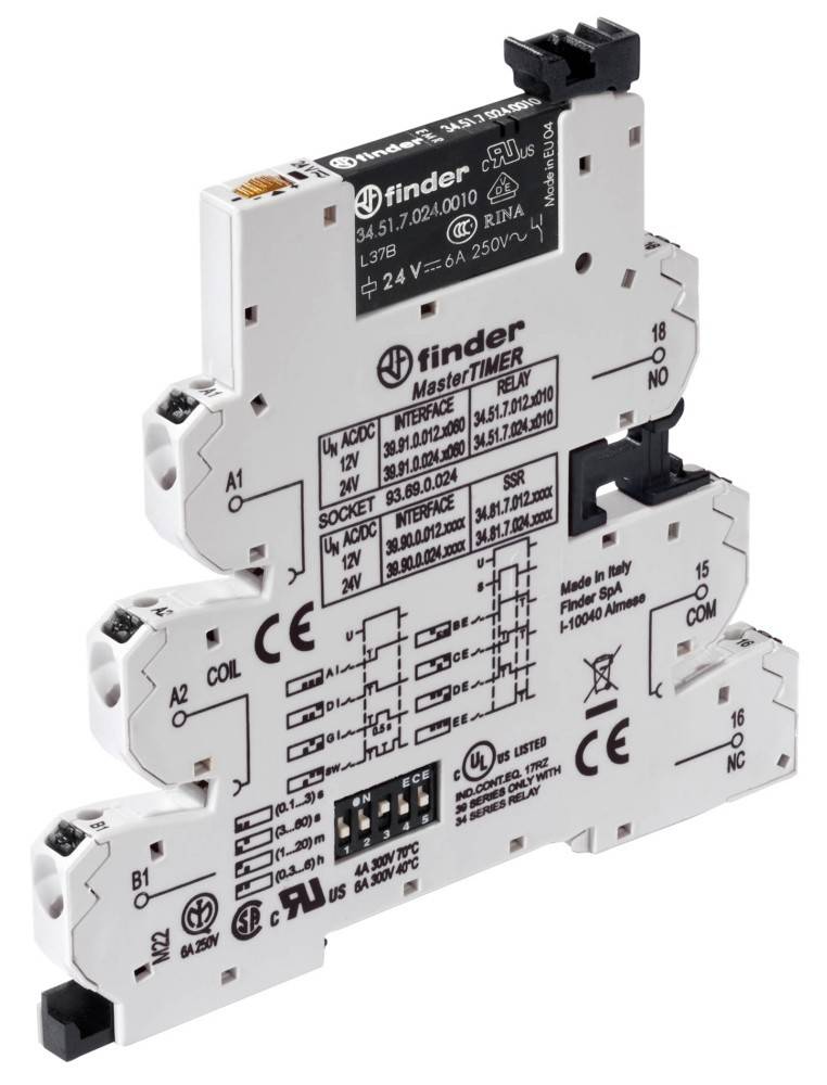 Finder Koppelrelais-MasterTimer 39.91.0.012.0060