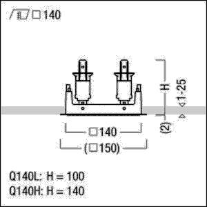 Zumtobel Group Planarrahmen PANOS INF #60800684