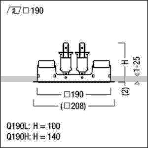 Zumtobel Group Einbaurahmen PANOS INF #60800685