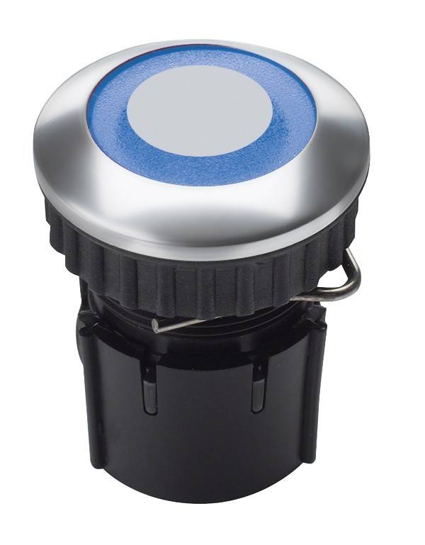 Grothe Klingeltaster LED Ring bl PROTACT 240 LED