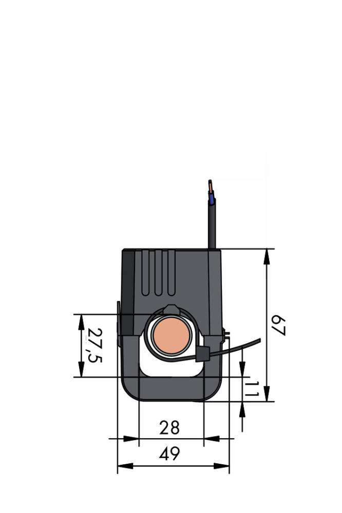 WAGO GmbH & Co. KG Kabelumbau-Stromwandler 855-4101/500-000