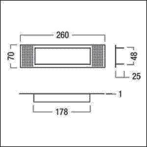 Zumtobel Group Einbaurahmen ARTSIGN #22166901
