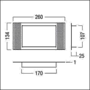 Zumtobel Group Einbaurahmen ARTSIGN #22166903