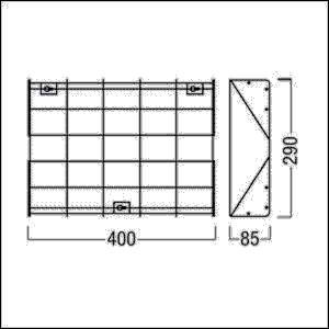 Zumtobel Group Schutzgitter ECOSIGN C #22168748