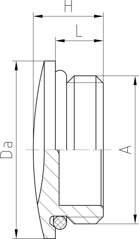 Jacob MS-Verschlussschraube 10.61615 M/G