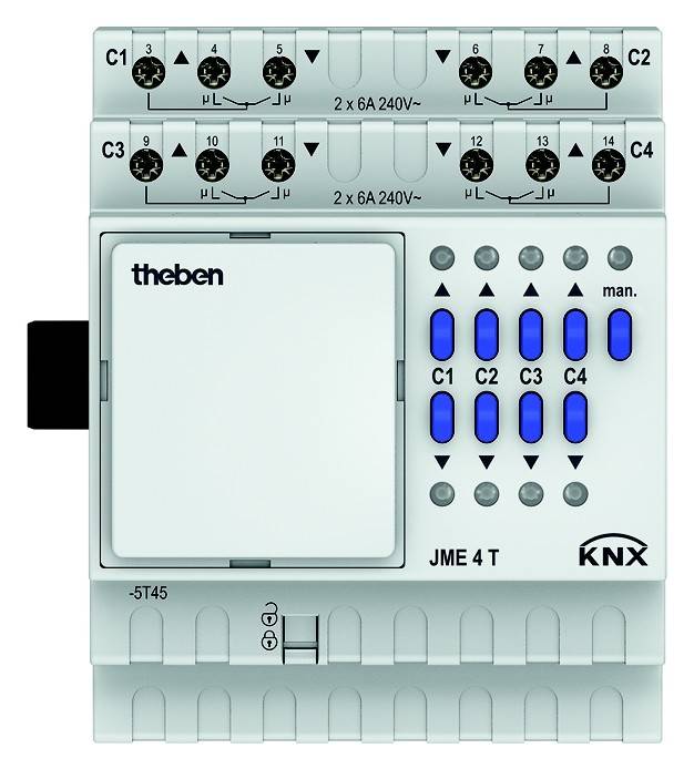 Theben Jalousieaktor JME 4 T KNX