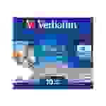 Verbatim - 10 x BD-R - 25 GB 6x - bedruckbare Oberfläche - Jewel Case (Schachtel)