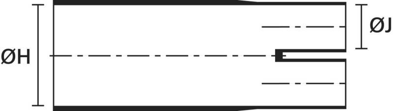 HellermannTyton Endverschluss 408-2-B8W-POX-BK