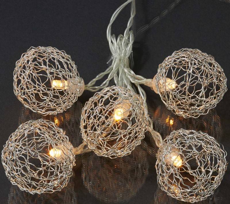 6 Stück Hellum LED-Lichterkette 20-tlg. 576559