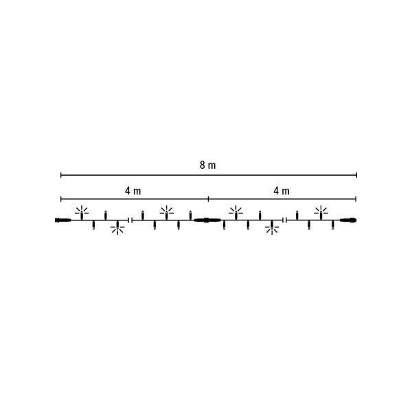 Scharnberger+Hasenbein LED-String-Lite 160 2x4m 58572