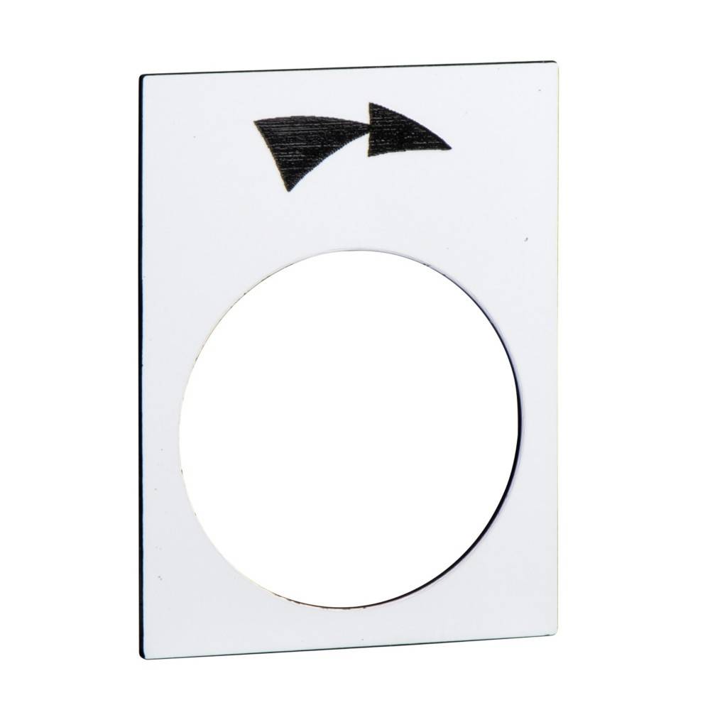 Schneider Electric Symbolschild ZB2BY4921