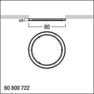 Zumtobel Group Leuchtenabdeckung DIAMO D68#60800772