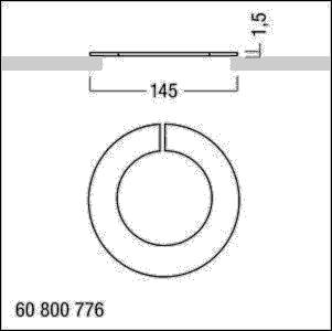 Zumtobel Group Deckenverstärkungsring DVR DA68