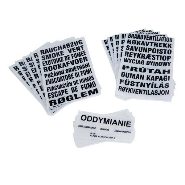 WindowMaster Aufkleber Rauchabzug WSK 402 01