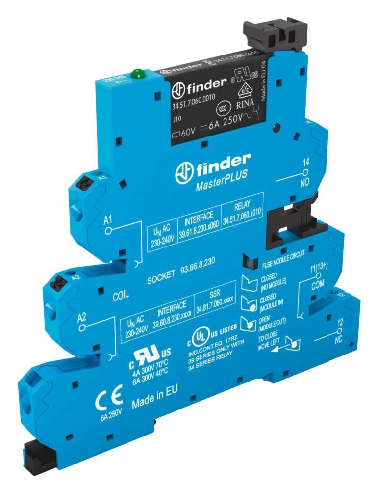 Finder Koppelrelais-MasterPlus 39.61.7.125.0060