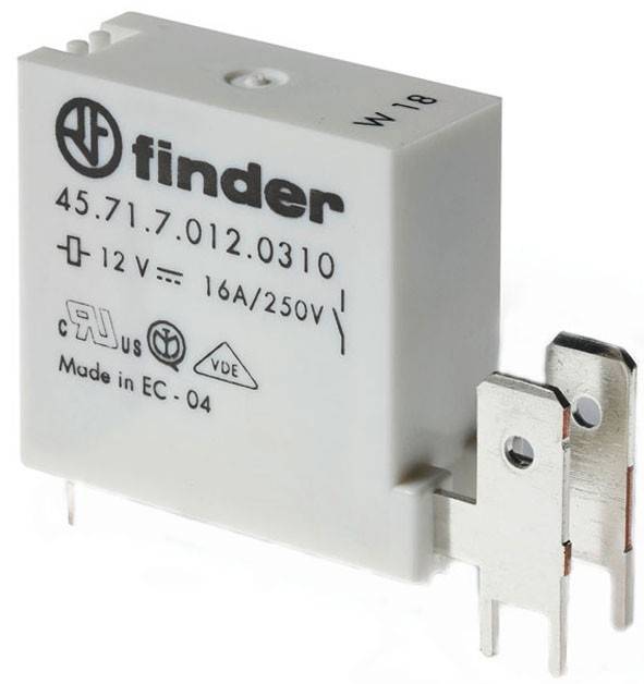 Finder Relais mit Print- und 45.71.7.048.1310