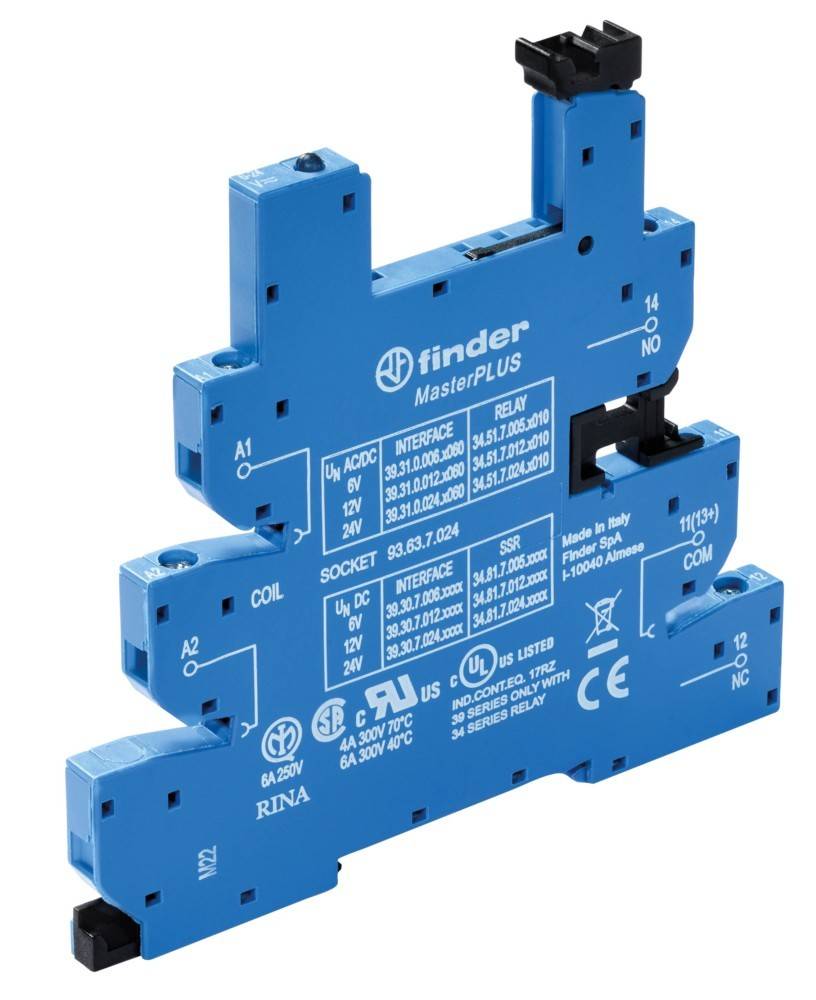 Finder Schraubanschluss-Fassung 93.63.0.024