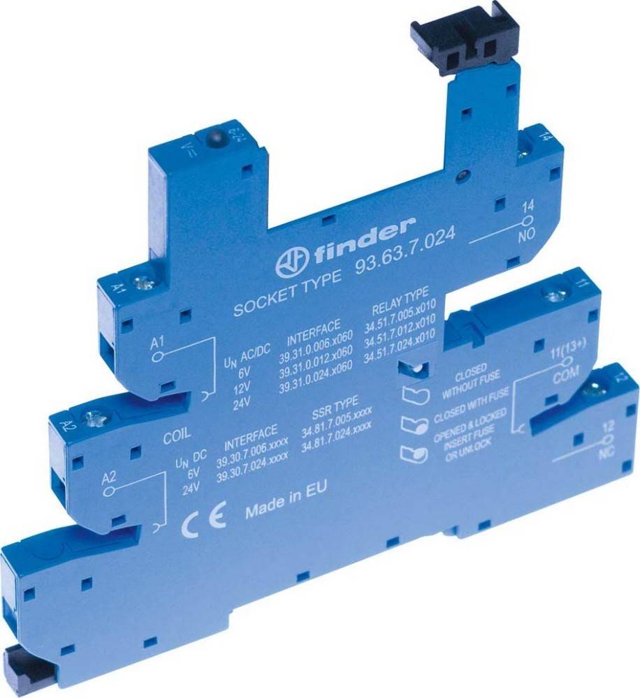 Finder Schraubanschluss-Fassung 93.63.8.230