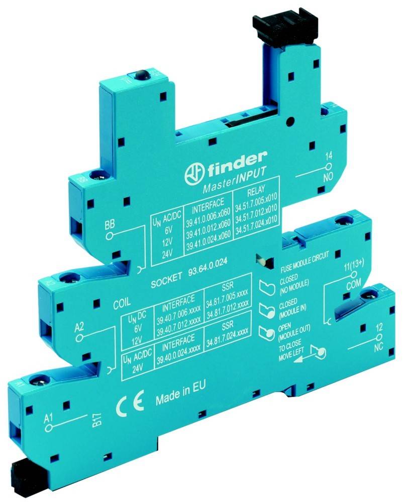 Finder Schraubanschluss-Fassung 93.64.8.230