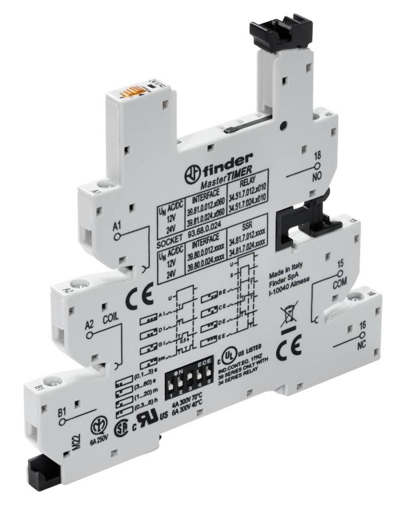 Finder Schraubanschluss-Fassung 93.68.0.024