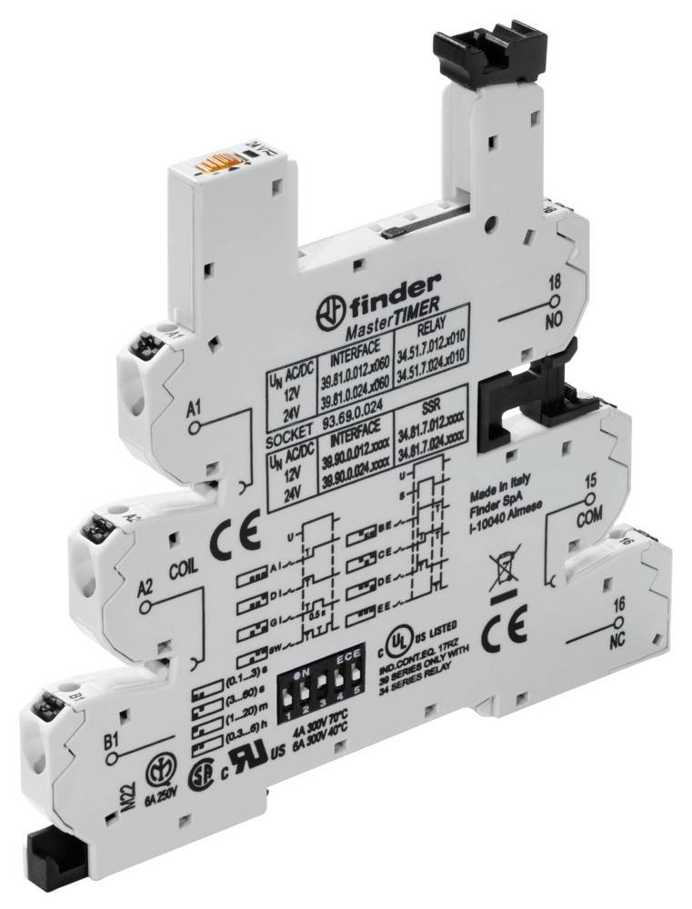 Finder Push-In-Fassung 93.69.0.024