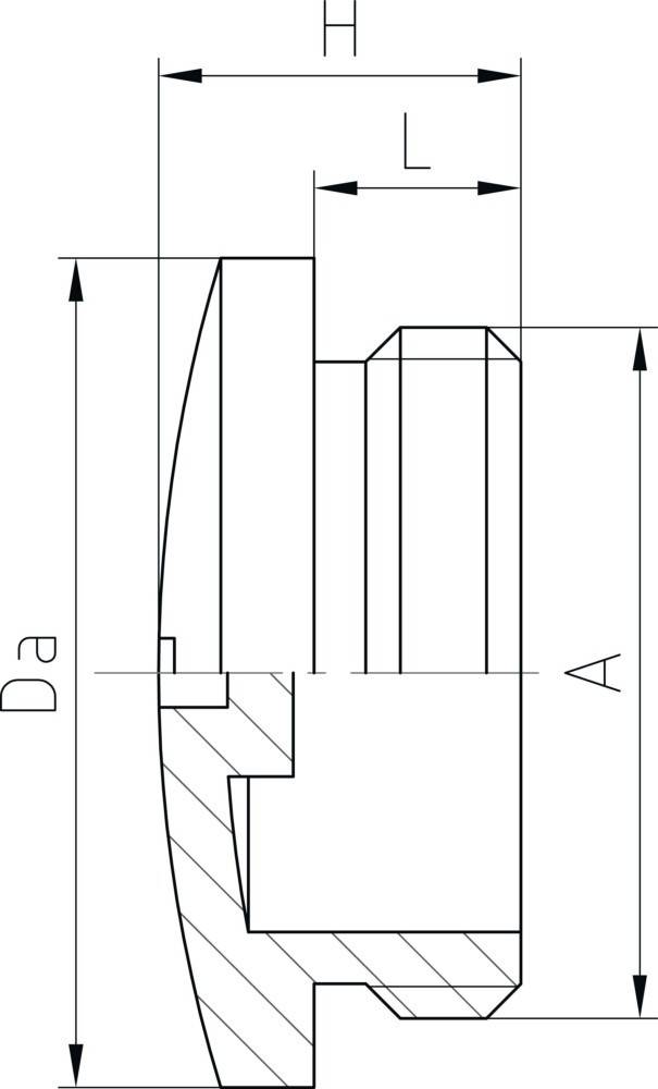 Jacob PA-Verschlußschraube 1029 PA