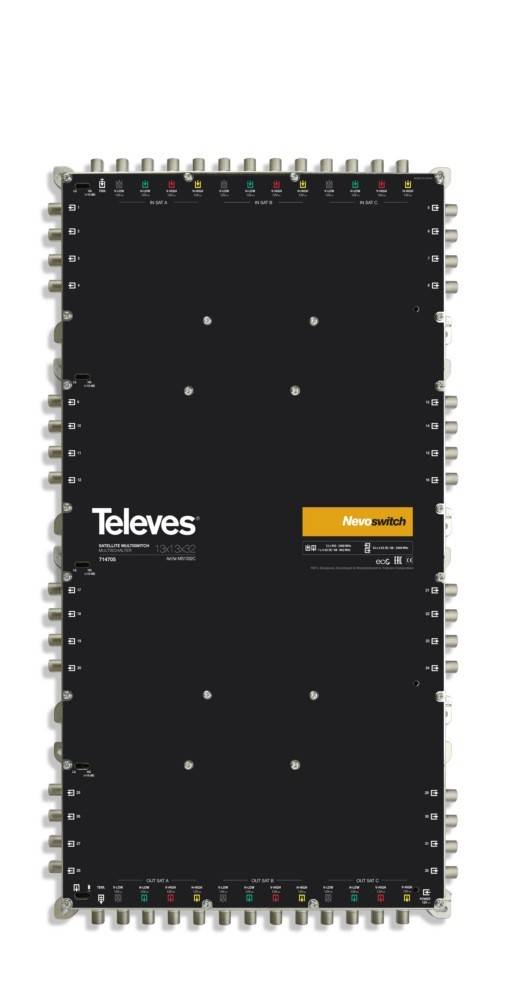Televes Multischalter 13 in 32 Guß MS1332C